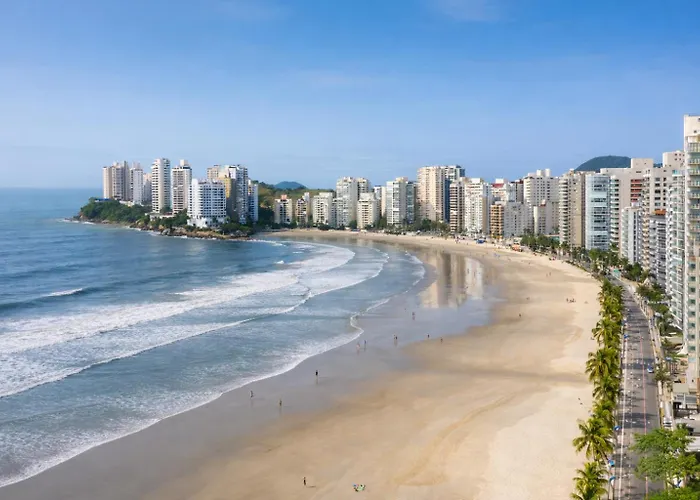 Vista Ao Mar Praia Pitangueiras Servico De Praia Garagem Guarujá